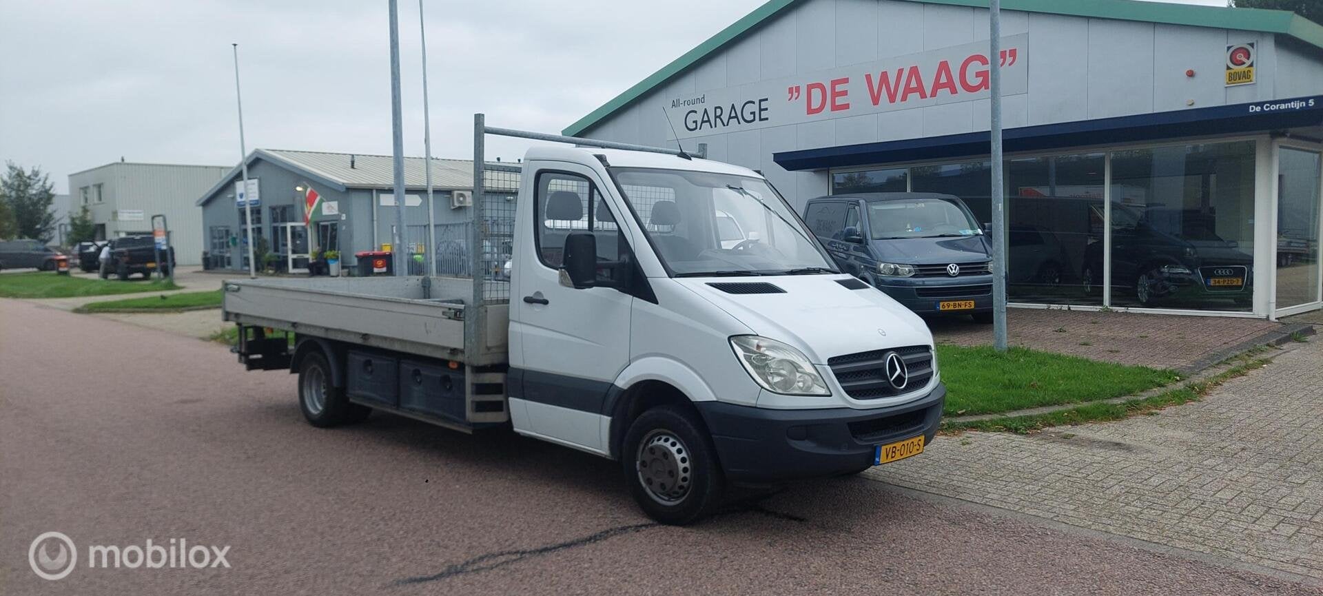 Mercedes Sprinter 516 2.2 CDI 432L PICK-UP OPEN LAADBAK, Auto's, Euro 5, Gebruikt, 4 cilinders, Bedrijf