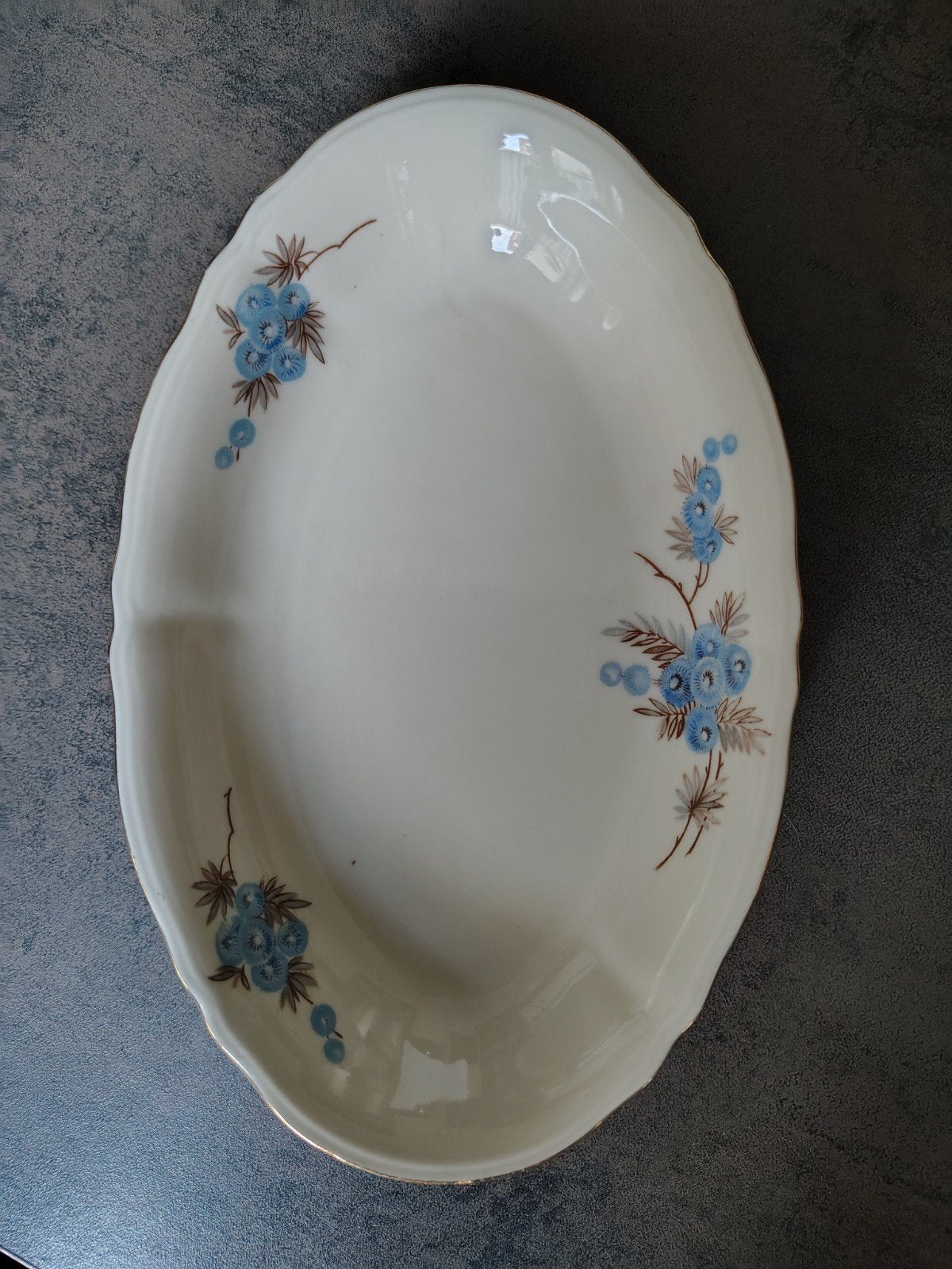 Mitterteich Bavaria serveerschaal 22,5 cm, Antiek en Kunst, Ophalen of Verzenden