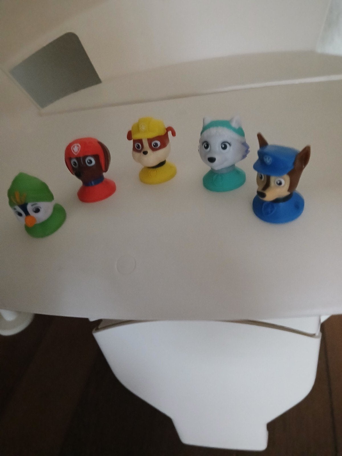 Paw Patrol hoofdjes 5 stuks., Verzamelen, Poppetjes en Figuurtjes, Ophalen of Verzenden