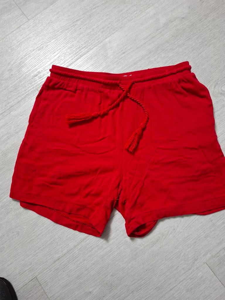 Costes Basic Rode Shorts Maat L, Kort, Ophalen of Verzenden, Gedragen, Rood