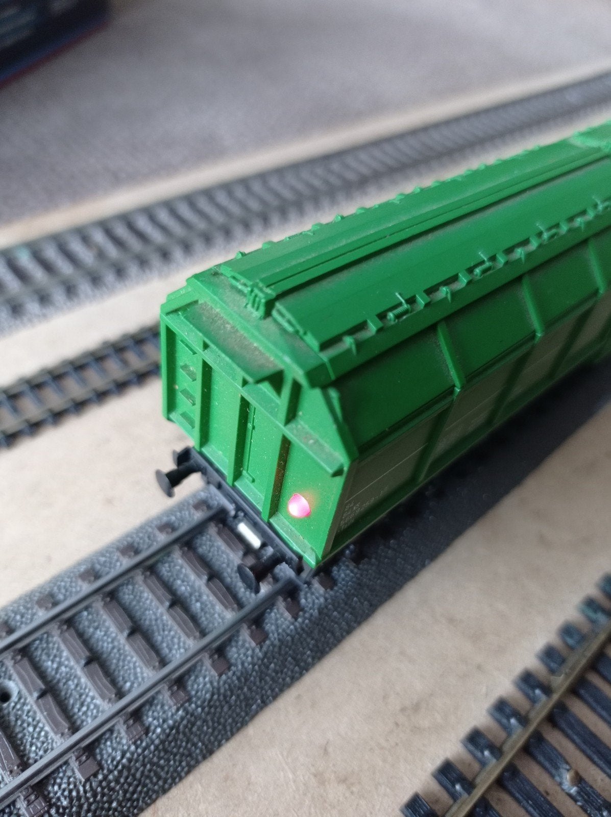 Roco VAM compost wagon met sluit licht, Wisselstroom, Wagon, Ophalen of Verzenden, Roco