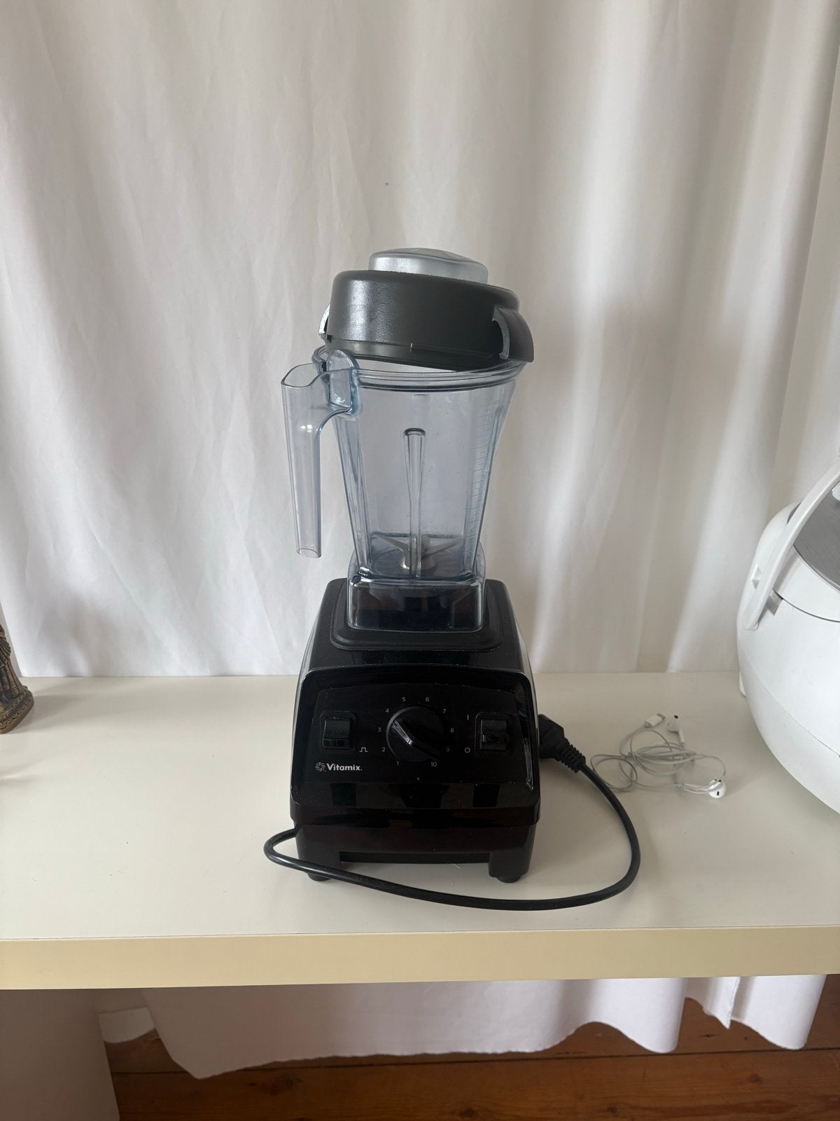 Vitamix Blender - Krachtige Keukenmachine, 2 tot 3 liter, Ophalen, Gebruikt, 3 snelheden of meer