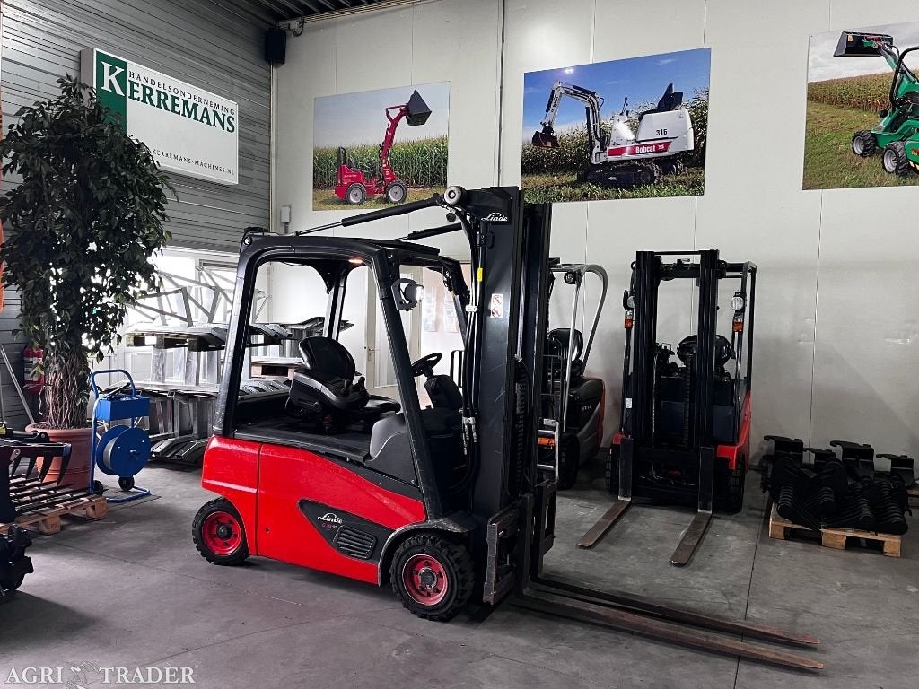 LINDE E16P-02 EVO Elekt heftruck, Triplomast, Accu van 2022., -, LINDE, Niet opgegeven, Heftruck