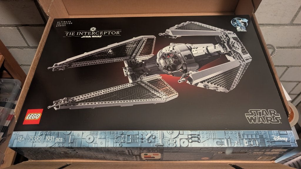 LEGO Star Wars TIE Interceptor UCS 75382 Nieuw/Sealed, Star Wars, Lego, Nieuw, Ophalen of Verzenden