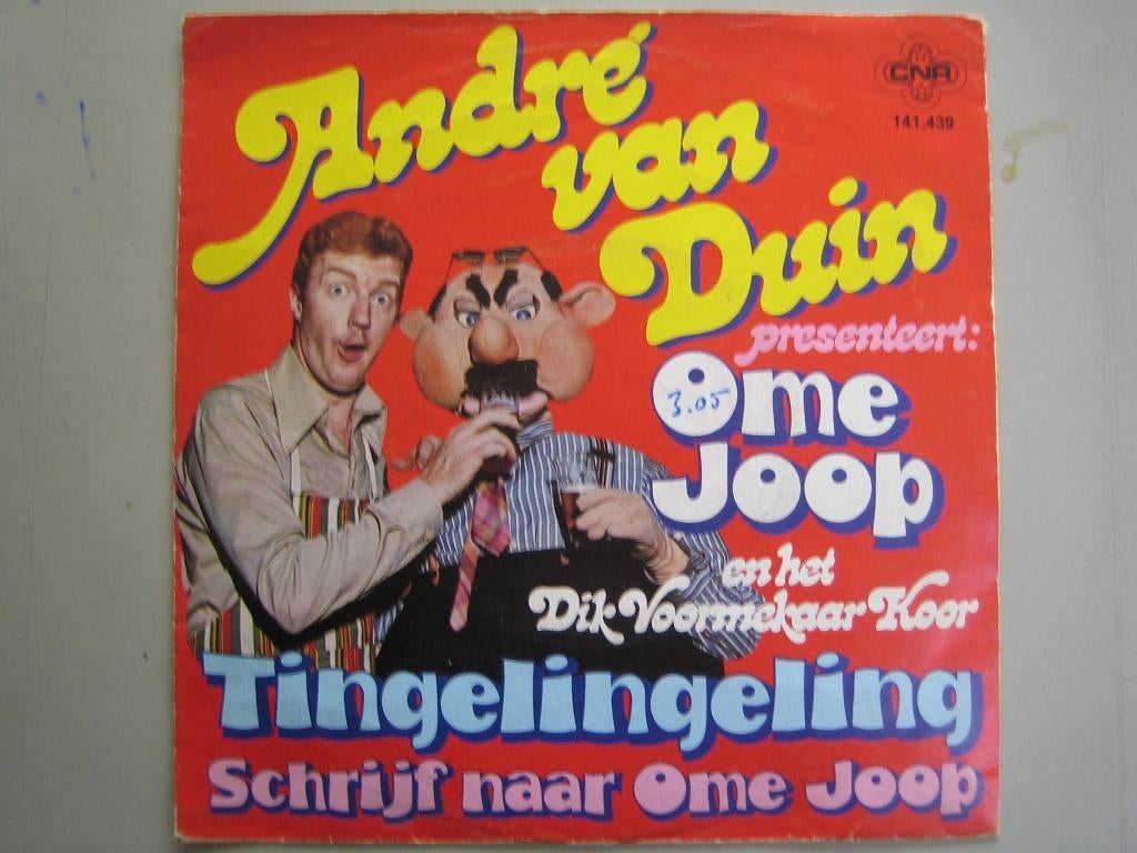 Andre van Duin - Ome Joop, Cd's en Dvd's, Vinyl | Nederlandstalig, Ophalen of Verzenden, Gebruikt, Overige formaten, Pop