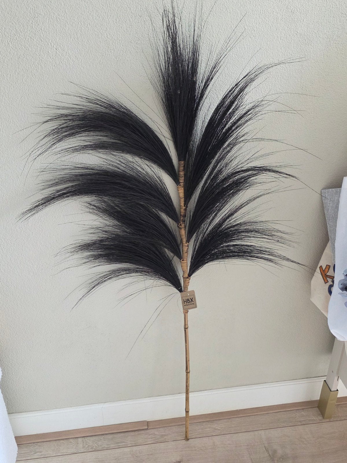 120 CM hoog kunsttak graspluim, Ophalen of Verzenden