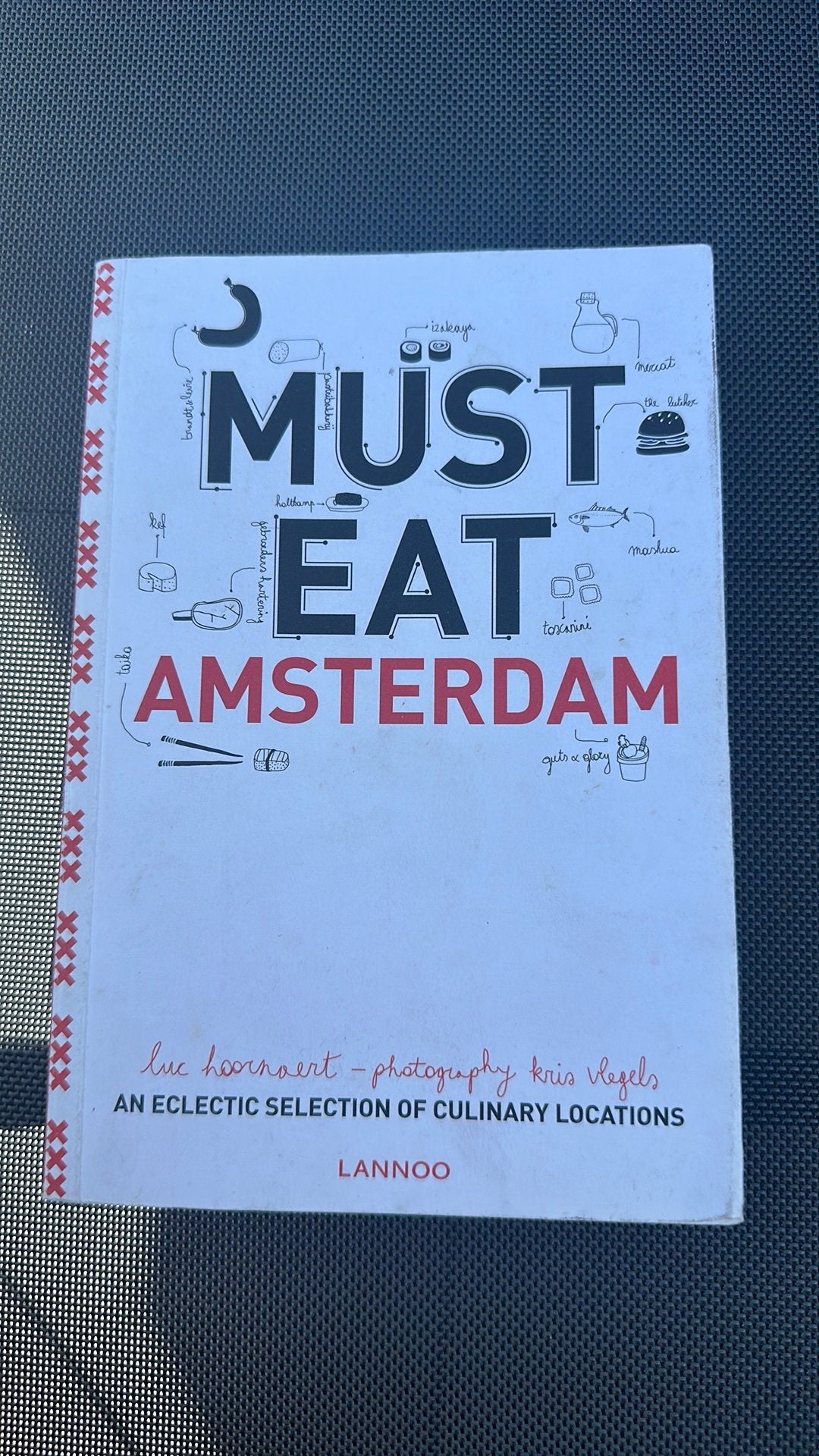 Luc Hoornaert - Must eat Amsterdam, Ophalen of Verzenden, Zo goed als nieuw, Luc Hoornaert