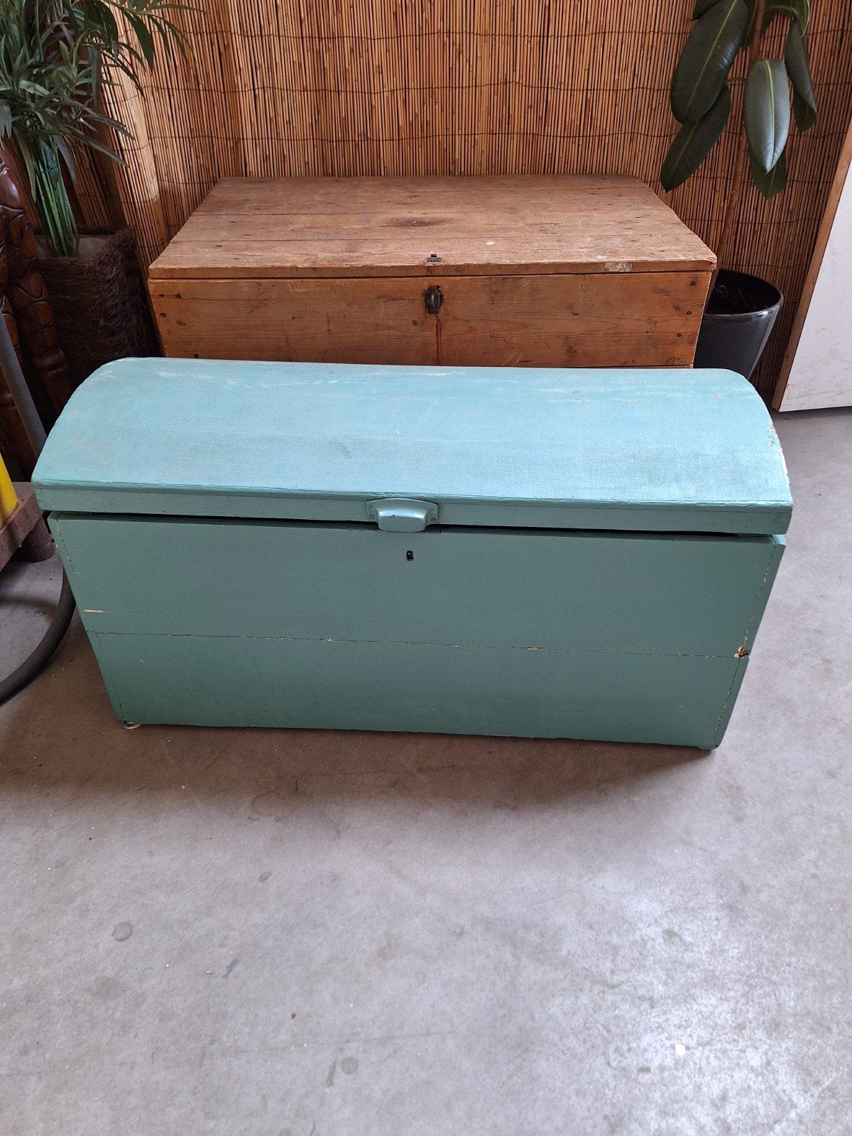 oude geleefde kist, Ophalen, Gebruikt, 50 tot 100 cm, Minder dan 50 cm