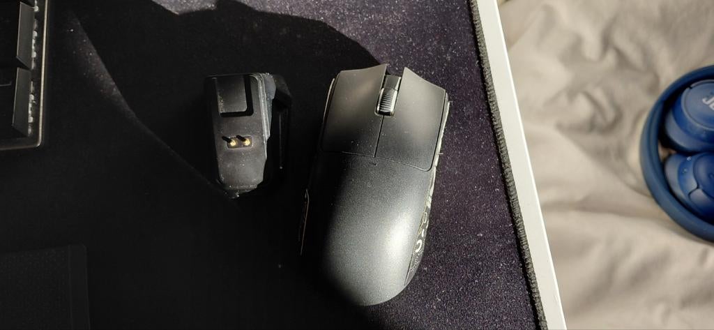 Attack Shark X11 Draadloze Gaming Muis met Oplaadstation, Rechtshandig, Muis, Gaming muis, Ophalen of Verzenden