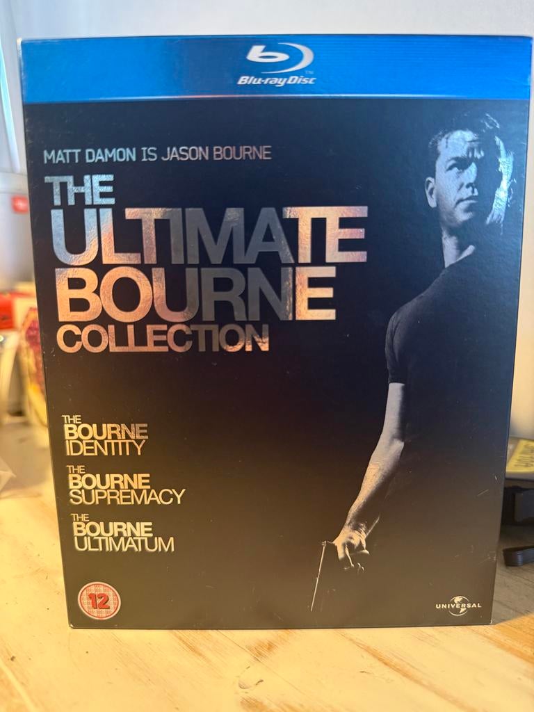 The Ultimate Bourne Collection Blu-ray, Ophalen of Verzenden, Gebruikt, Actie, Boxset