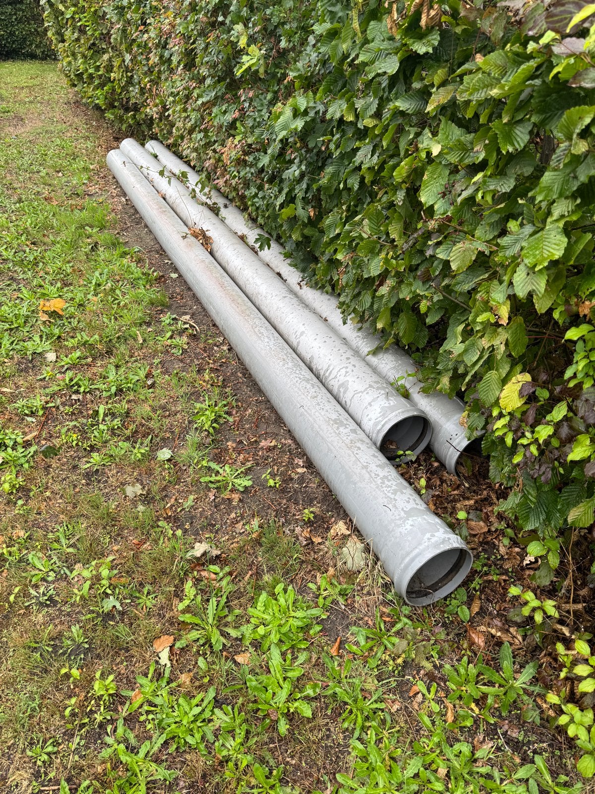 Grote PVC buizen voor afvoer, nooit gebruikt, Doe-het-zelf en Verbouw, Buizen en Afvoer, Ophalen, Afvoer, Gebruikt, Pvc