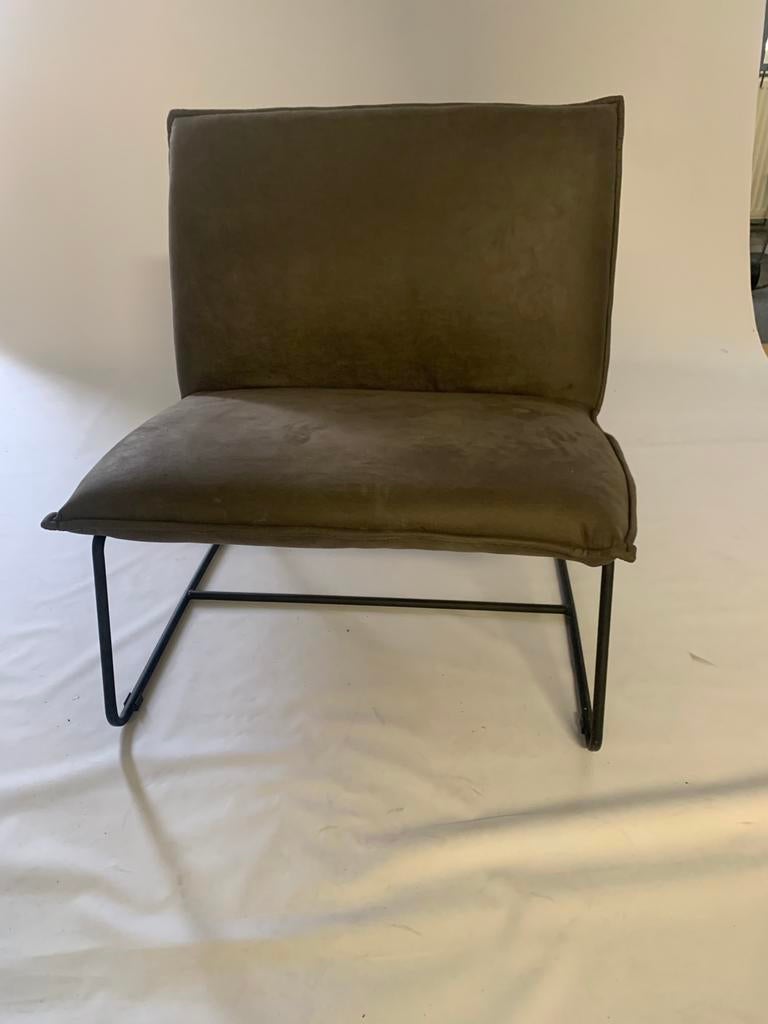 Mooie extra brede stoel., Huis en Inrichting, Stoelen, Ophalen of Verzenden, Zo goed als nieuw, Stof, Eén