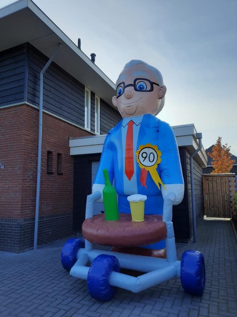 Te huur! Feestpop man/Abraham. Alle leeftijden!, Ophalen, Zo goed als nieuw, Abraham of Sarah