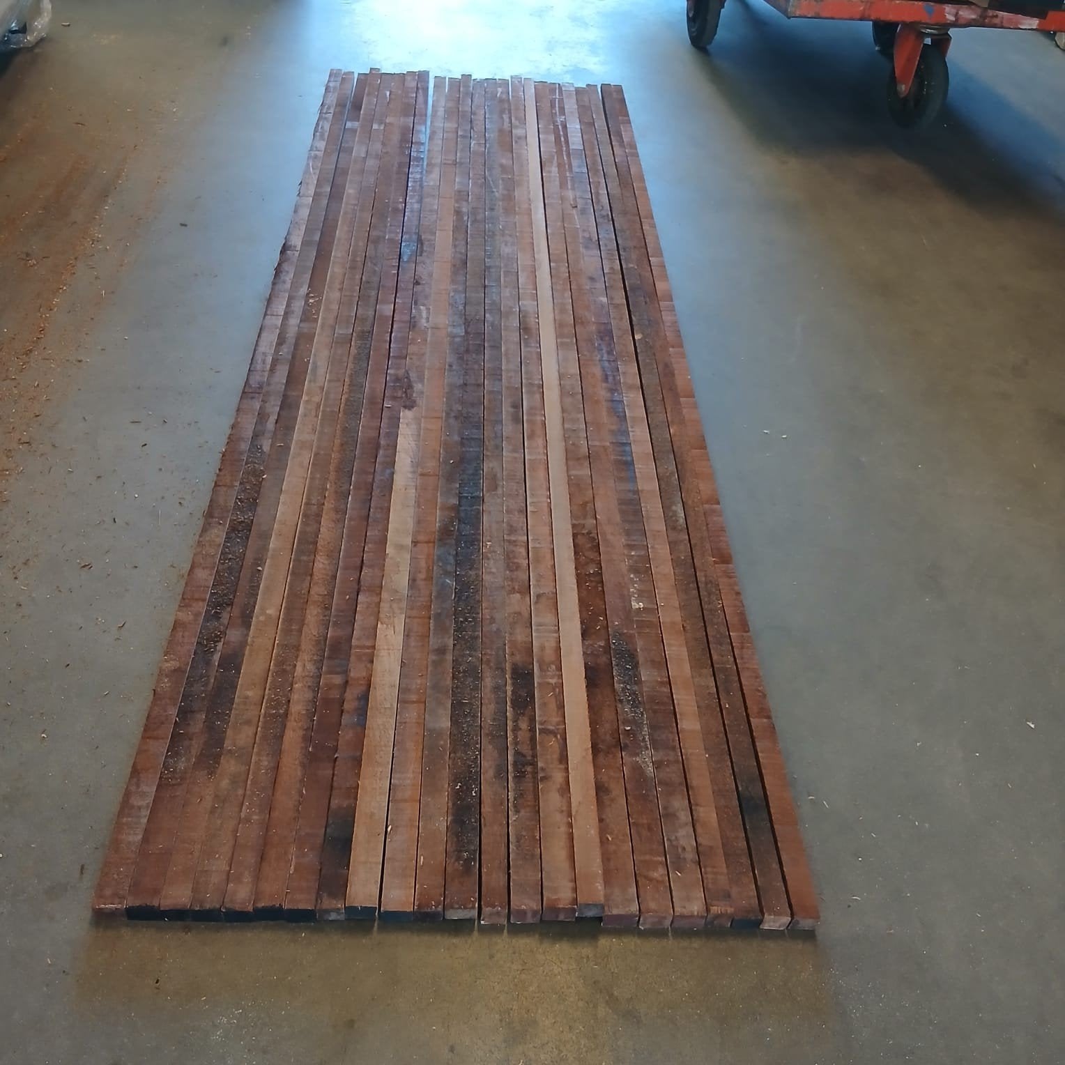 Hardhouten latten, latjes, balken, Doe-het-zelf en Verbouw, Ophalen, Minder dan 25 mm, Nieuw, Plank