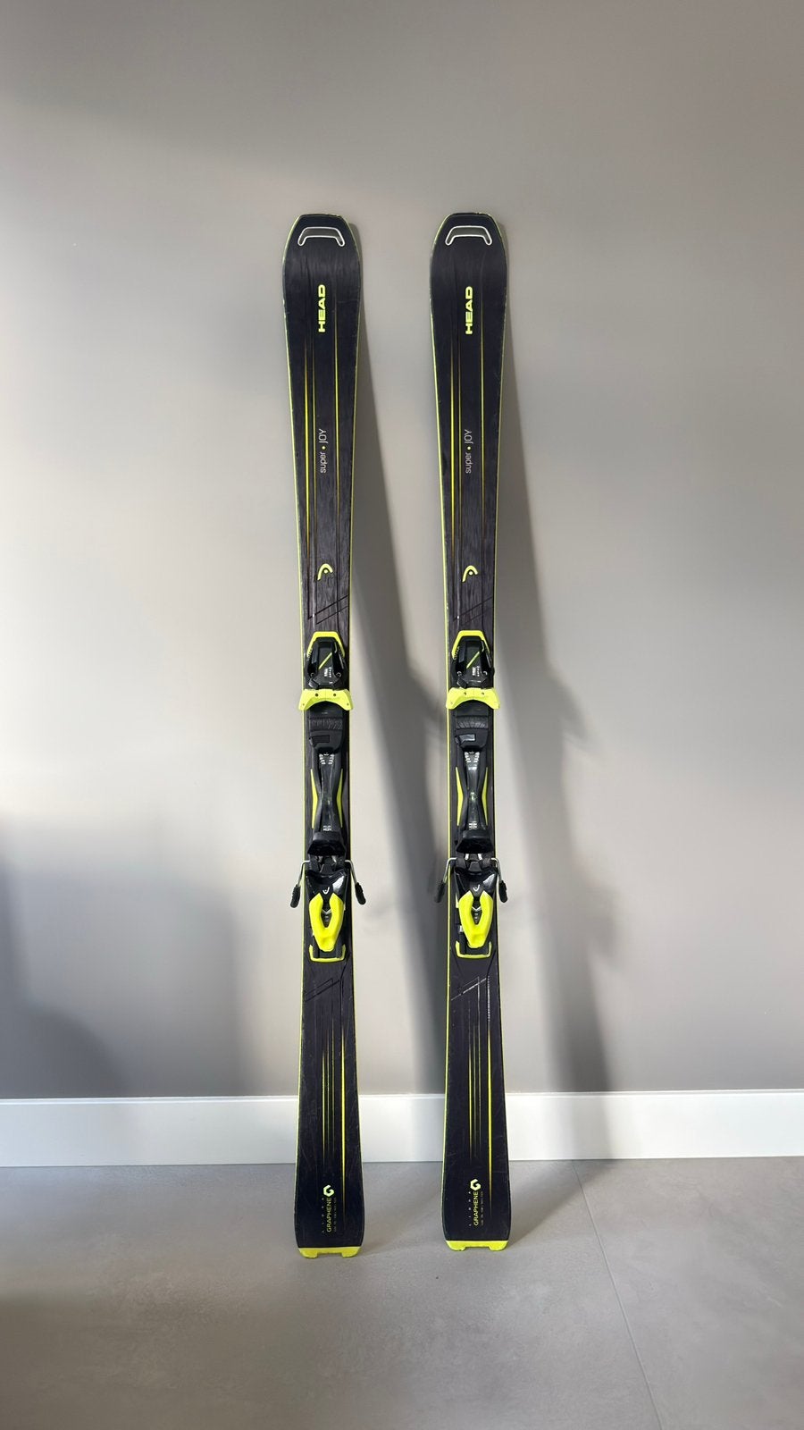 HEAD Super Joy ski’s - nette staat skiën heerlijk, Ophalen, 140 tot 160 cm, Gebruikt, Carve