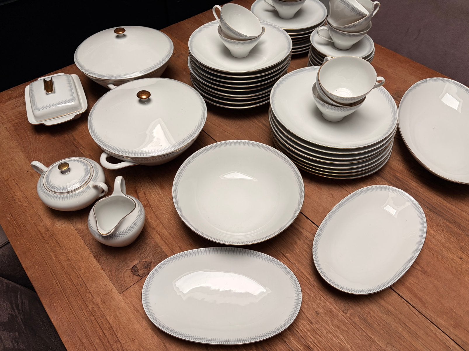 retro servies Bareuther Waldsassen, model Elinore., Antiek en Kunst, Ophalen of Verzenden