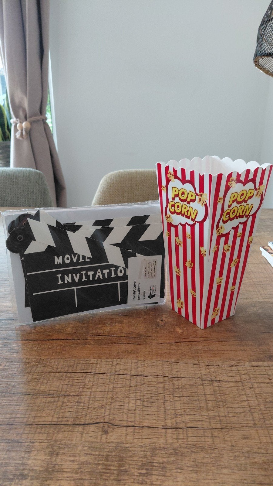Film set, Ophalen of Verzenden, Versiering