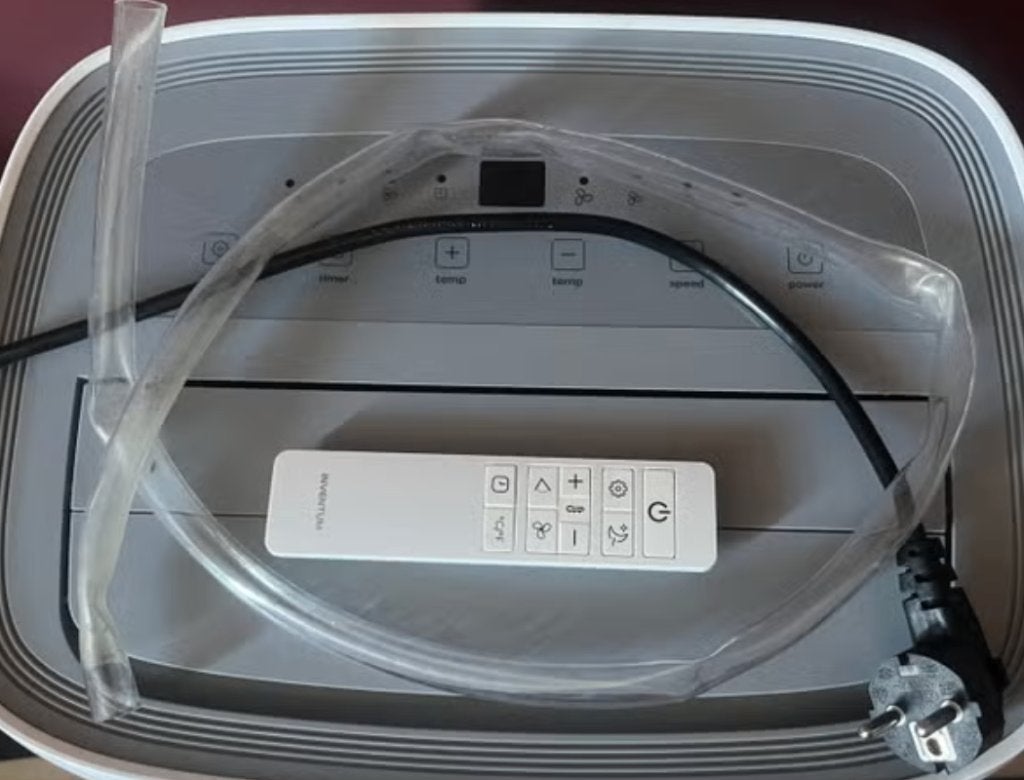Inventum 12.000 BTU AC125W, Ophalen, Minder dan 60 m³, 3 snelheden of meer, Zo goed als nieuw