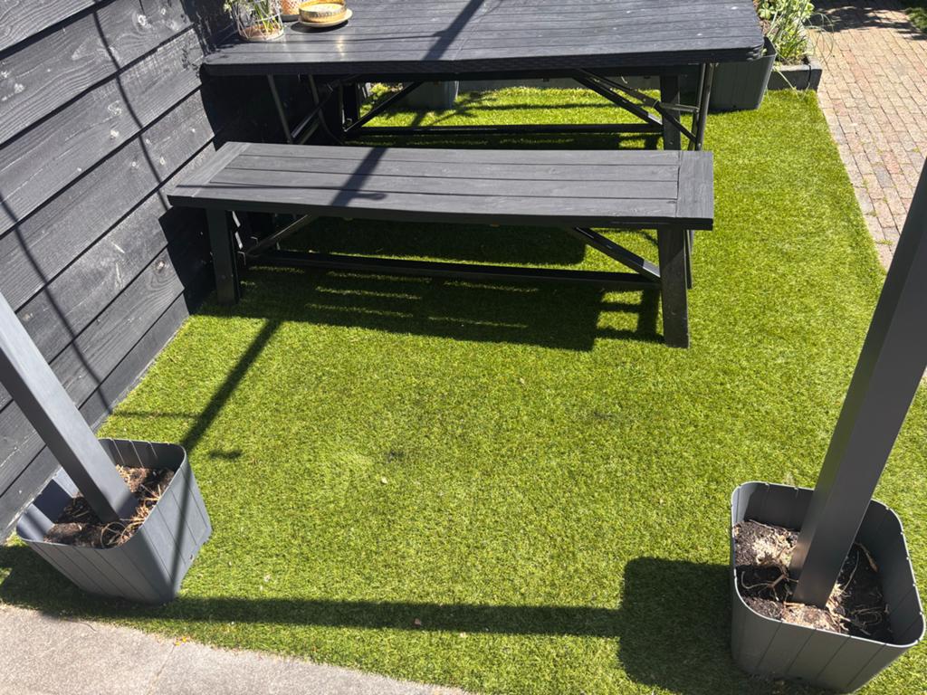 Kunstgras voor tuin of balkon - Zo goed als nieuw, Ophalen, Zo goed als nieuw, 10 tot 20 m², Kunstgras