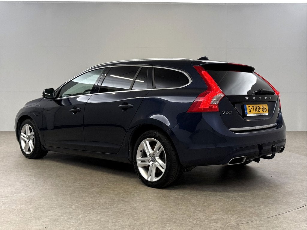 Volvo V60 2.4 D6 AWD Plug-In Hybrid Summum 280PK | Memory |, Auto's, Automaat, Blauw, Overige brandstoffen, Vierwielaandrijving