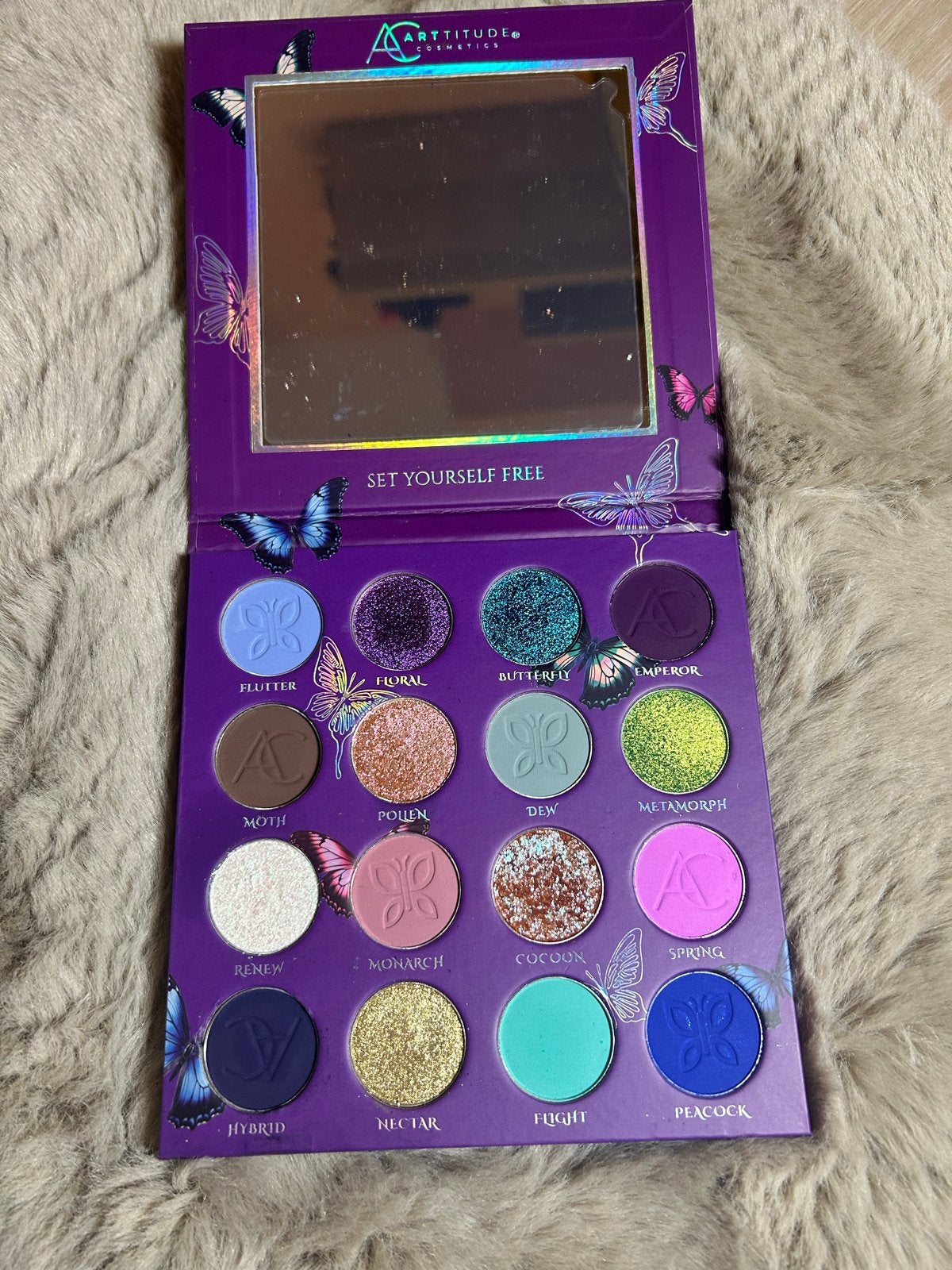 Arttitude Cosmetics - Metamorph Palette, Ogen, Paars, Nieuw, Ophalen of Verzenden