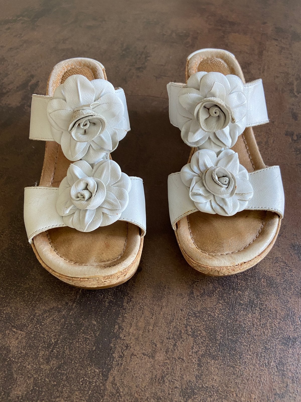 Wit leren Gabor slippers maat 5 1/2, Ophalen, Zo goed als nieuw, Wit