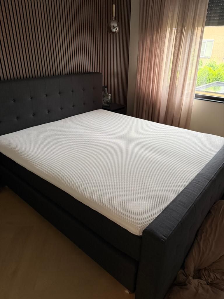 Emma topper 180x200, Huis en Inrichting, Slaapkamer | Matrassen en Bedbodems, Ophalen, Zo goed als nieuw, Tweepersoons, 180 cm