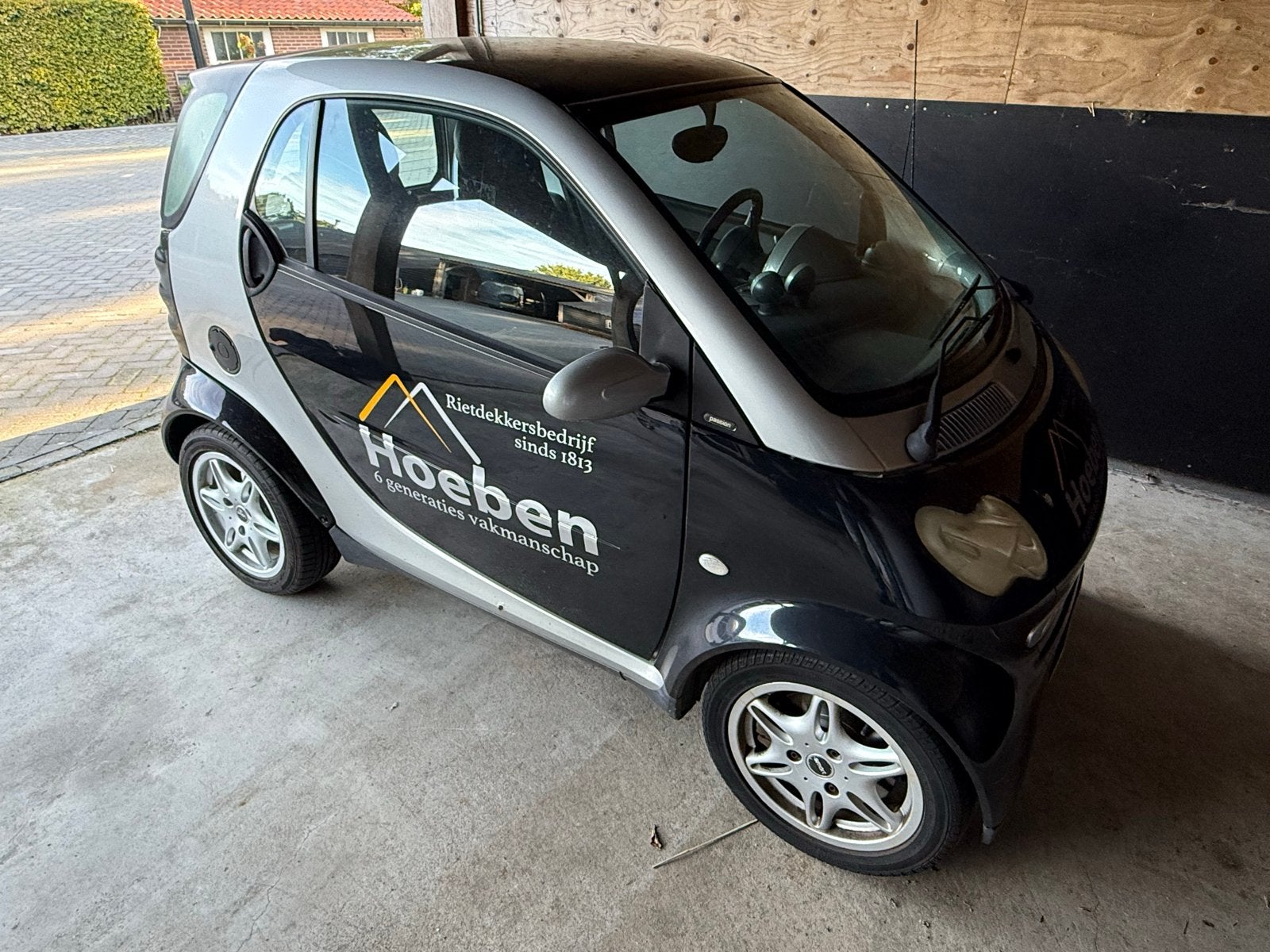 MCC Smart 0.6 40KW AUT 2002 Grijs, Auto's, Automaat, Achterwielaandrijving, 54 pk, 18 €/maand