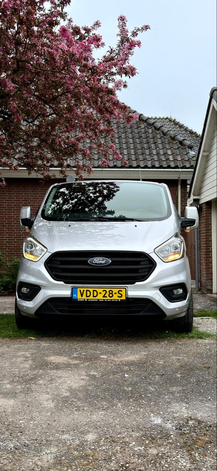 Ford Transit Custom GB 2.0 Tdci 130PK 320 L2h1 2019 (17000€), Stof, 1995 cc, Euro 6, 129 pk