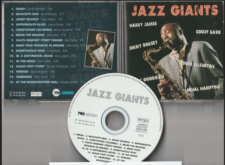 Jazz Giants - Verzamelalbum, Ophalen of Verzenden, Zo goed als nieuw, Jazz en Blues