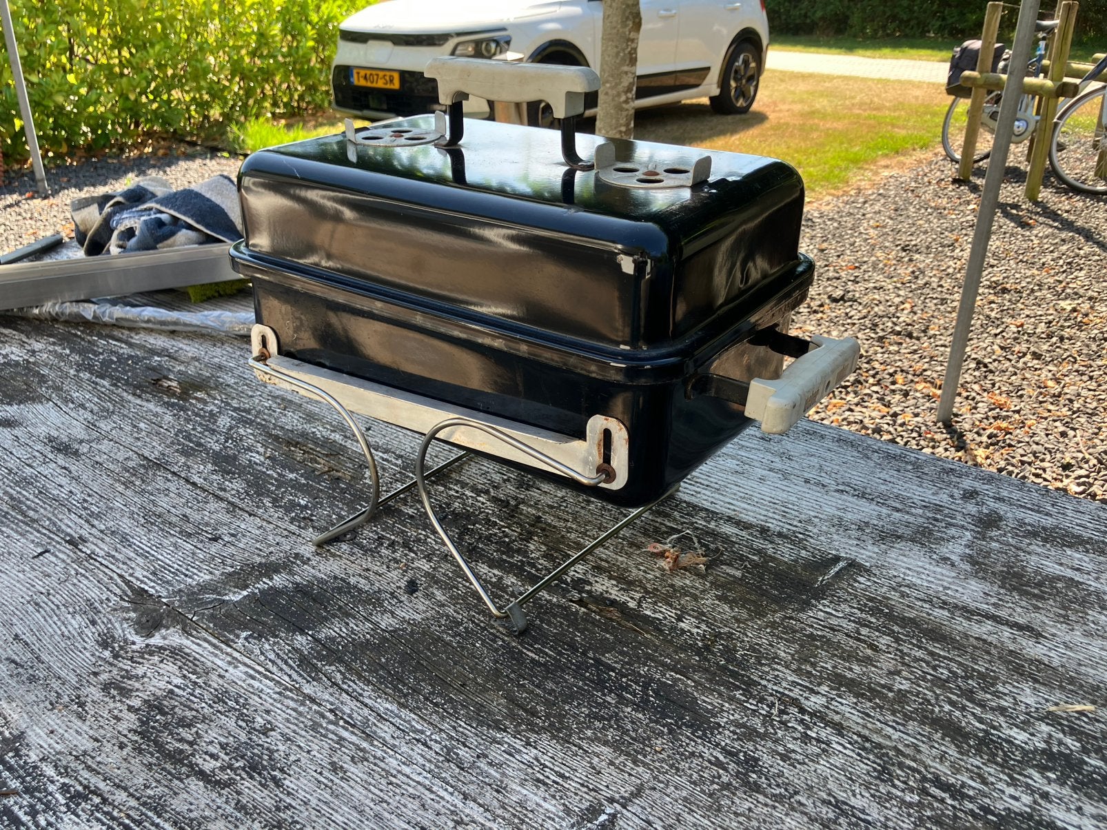 Weber bbq, Ophalen, Gebruikt