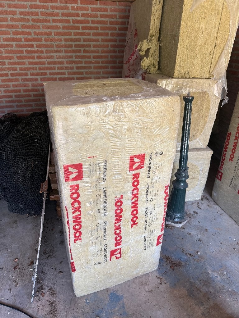 Rockwool SonoBase RD3,75, 12 cm of meer, Nieuw, Steenwol, 15 m² of meer