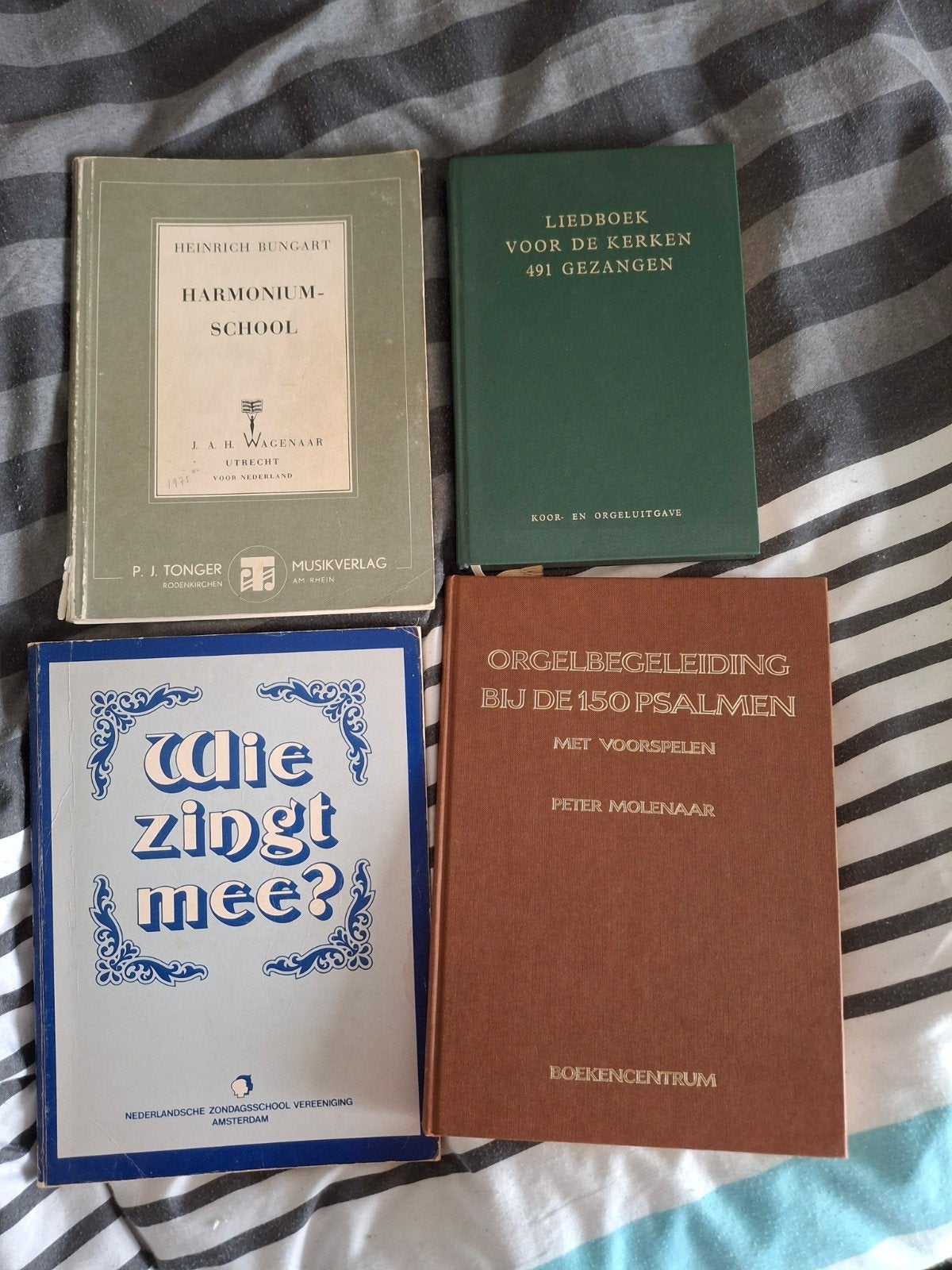 Collectie Orgelboeken en Harmoniummuziek, Boeken, Ophalen, Zo goed als nieuw