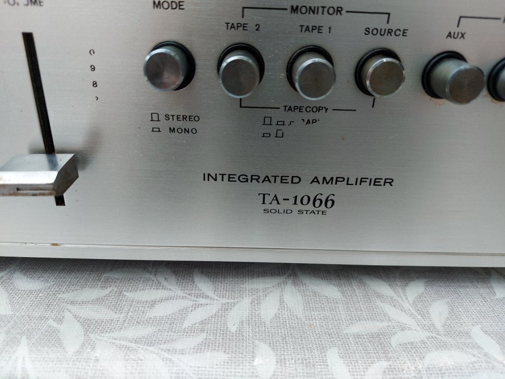 VINTAGE SONY TA-1066 Versterker (1973), Gebruikt, Ophalen of Verzenden, Sony, Minder dan 60 watt