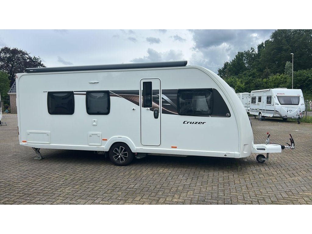 Sprite Cruzer 520 SR, Caravans en Kamperen, Caravans, Standaardzit, Bedrijf, Ringverwarming, 5 tot 6 meter