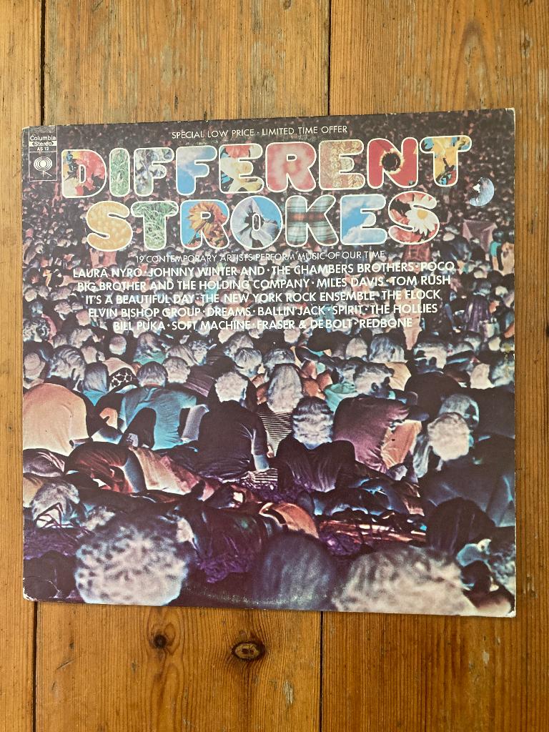 Various - Different strokes (Johnny Winter / Big Brother / S, Verzenden, Zo goed als nieuw, 12 inch, Poprock