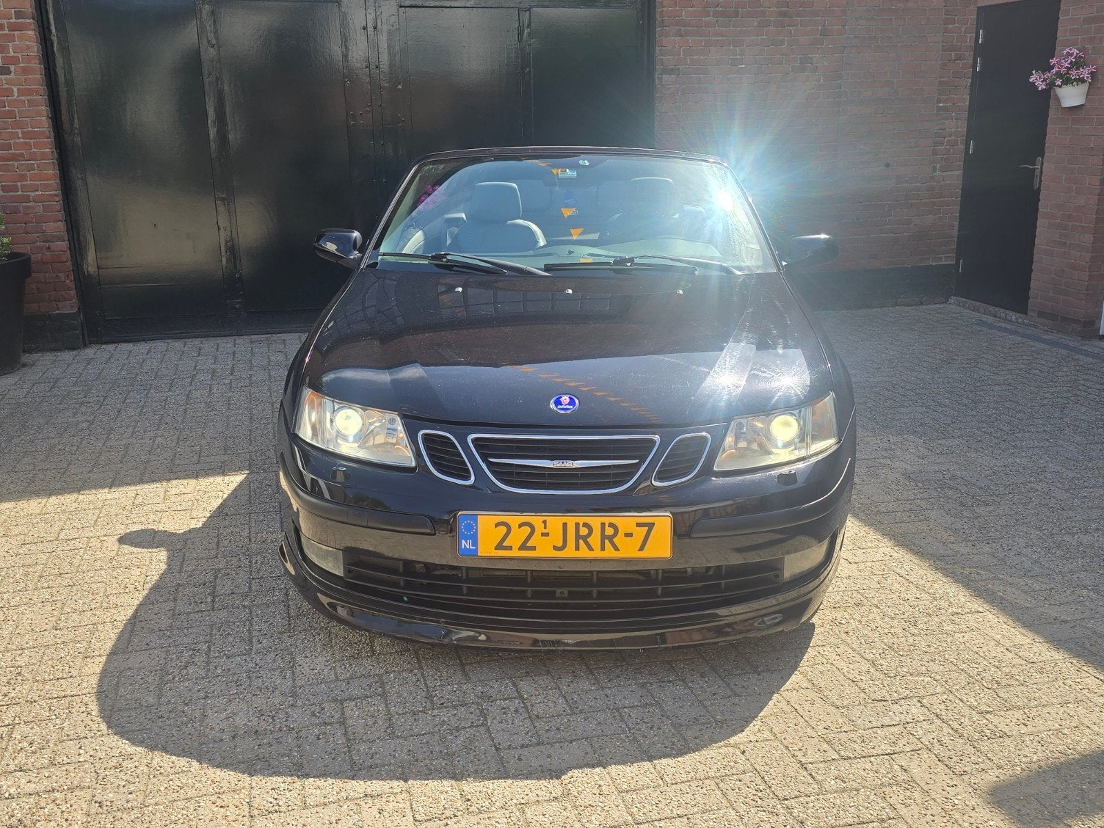 Saab 93 2.8 V6 Automaat Hirsch 2005, 1675 kg, Cabriolet, 4 stoelen, Particulier