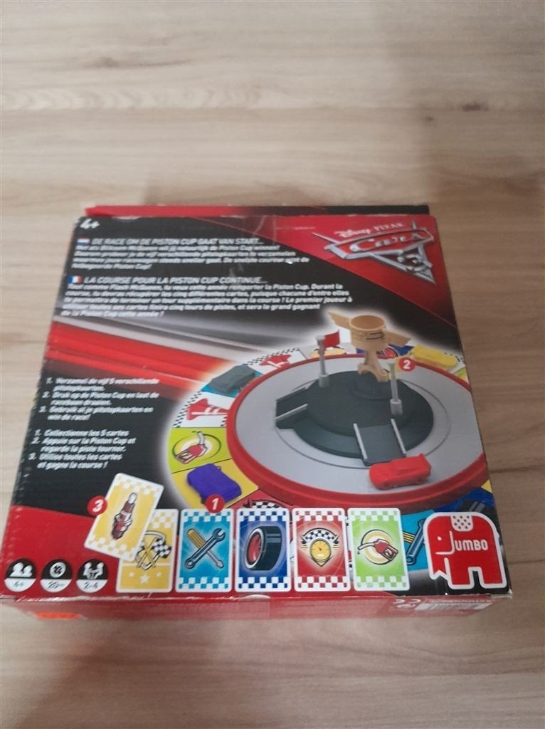 Disney cars 3 - piston cup race spel - s4627, Verzenden, Zo goed als nieuw