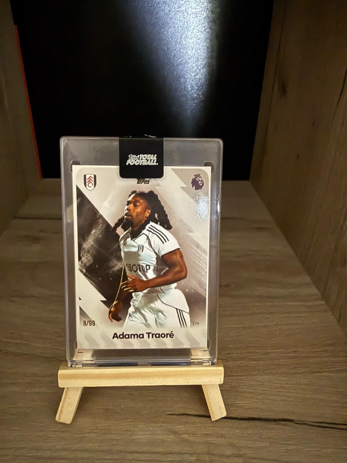 Adama Traoré Topps Total Football kaart 8/99 Fulham, Ophalen of Verzenden, Zo goed als nieuw, Buitenlandse clubs, Spelerskaart