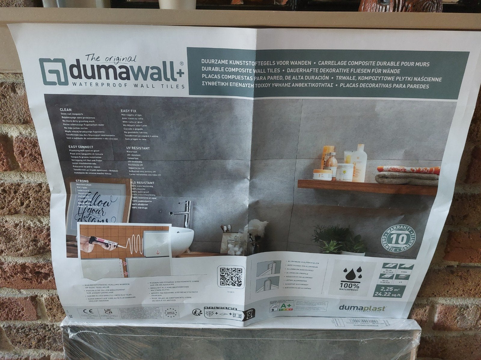 te koop 2 kunstof tegegls, Ophalen of Verzenden