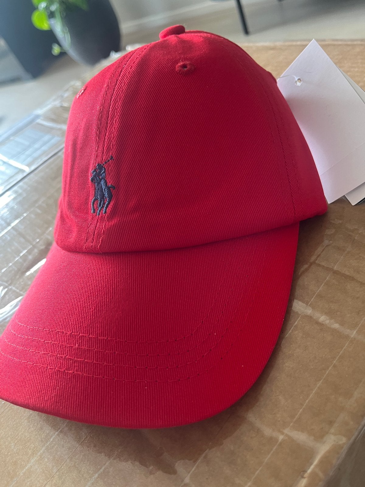 Rode Ralph Lauren Polo Pet - Nieuw met labels, Ophalen of Verzenden, Nieuw, One size fits all, Pet