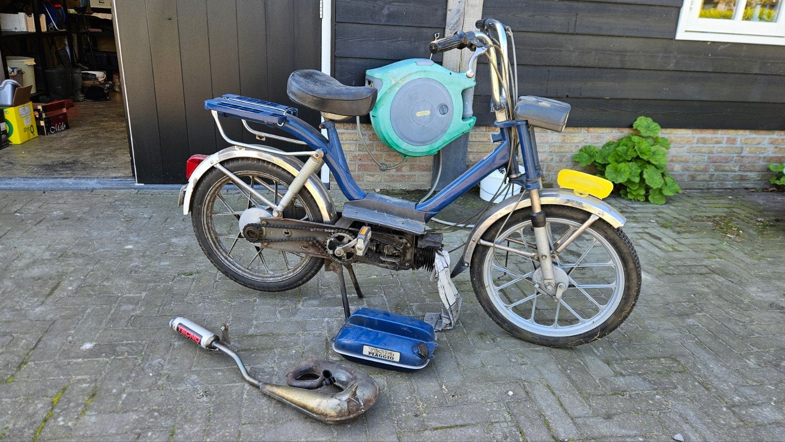 Vespa Piaggio Bravo Orgineel 1e lak, Fietsen en Brommers, Ophalen, Gebruikt, Overige modellen