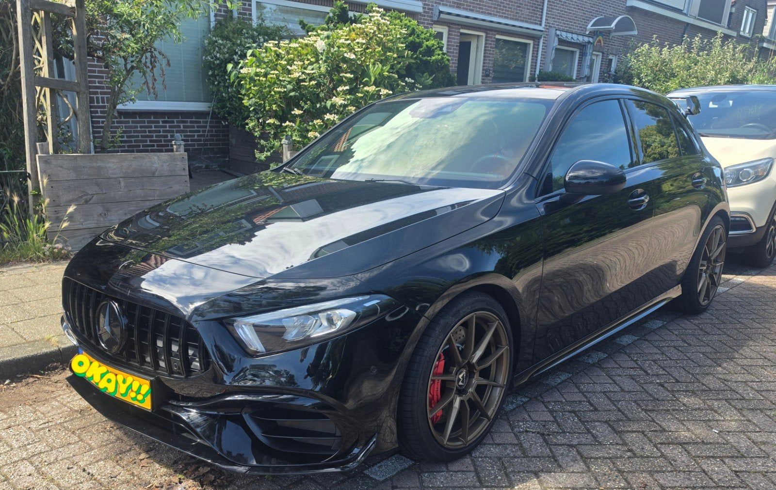 Mercedes  A 200 163pk bigbrake amg pakket pano bomvol led, Auto's, Mercedes-Benz, Voorwielaandrijving, 4 cilinders, Handgeschakeld