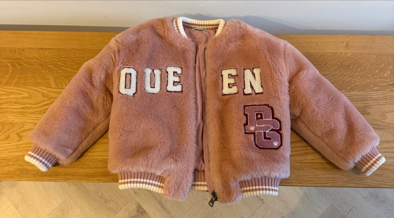 Dolce & Gabbana Roze Bomberjack winter voor Meisjes 3 Jaar, Ophalen of Verzenden, Zo goed als nieuw, Meisje