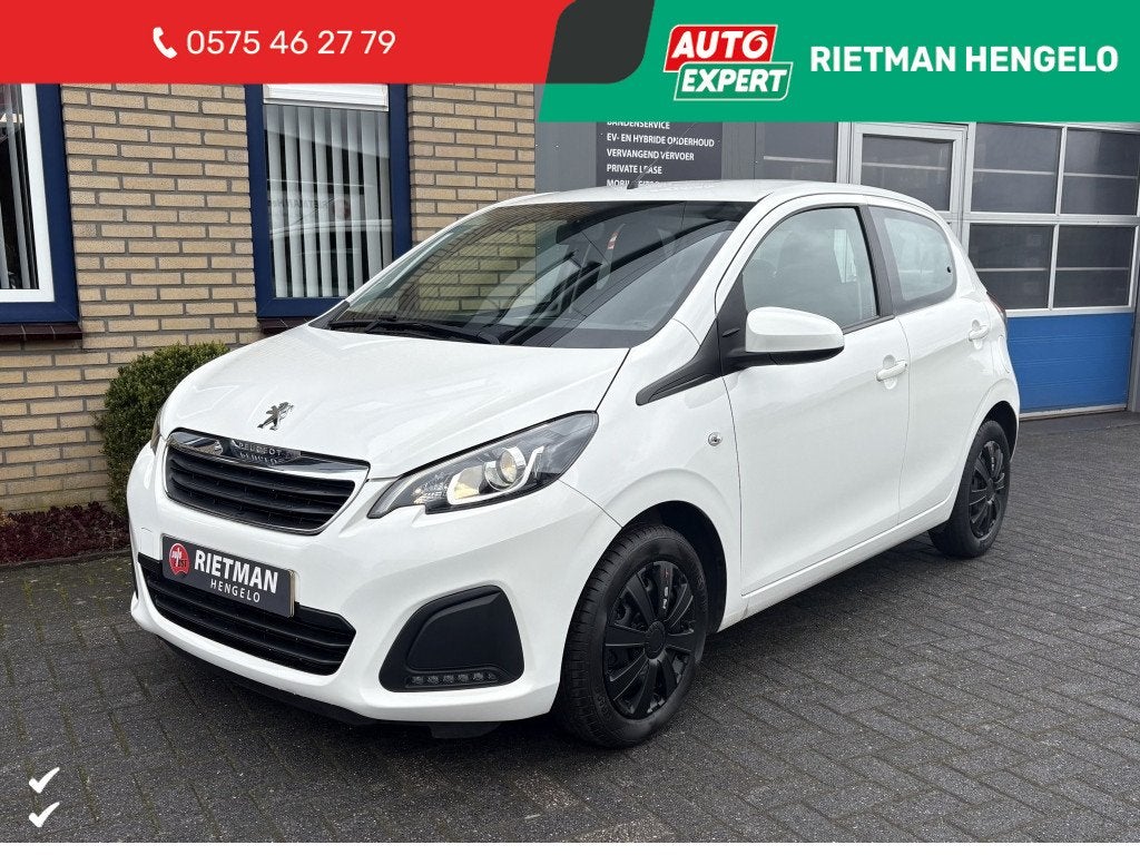 Peugeot 108 1.0 e-VTi Active - BTW-AIRCO-BLUETOOTH - SPORTIE, Auto's, Keurmerk '100% Onderhouden', Gebruikt, Euro 6, 4 stoelen