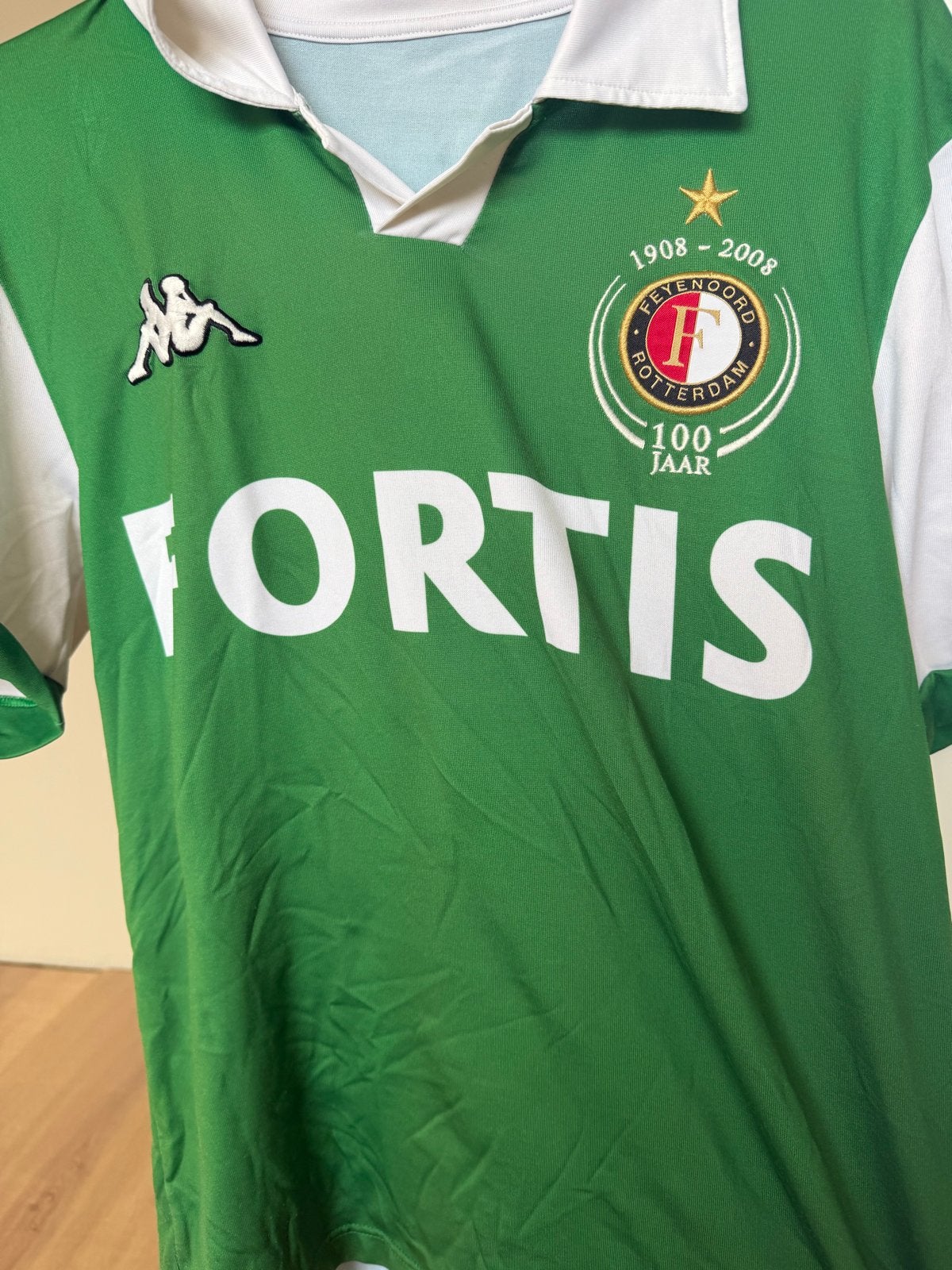 Feyenoord uitshirt 2008-2009 origineel, Overige maten, Ophalen of Verzenden, Voetbal, Gedragen