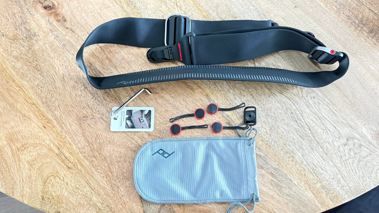 Peak Design Slide Lite camerariem (Zwart), Overige merken, Overige typen, Ophalen of Verzenden, Zo goed als nieuw