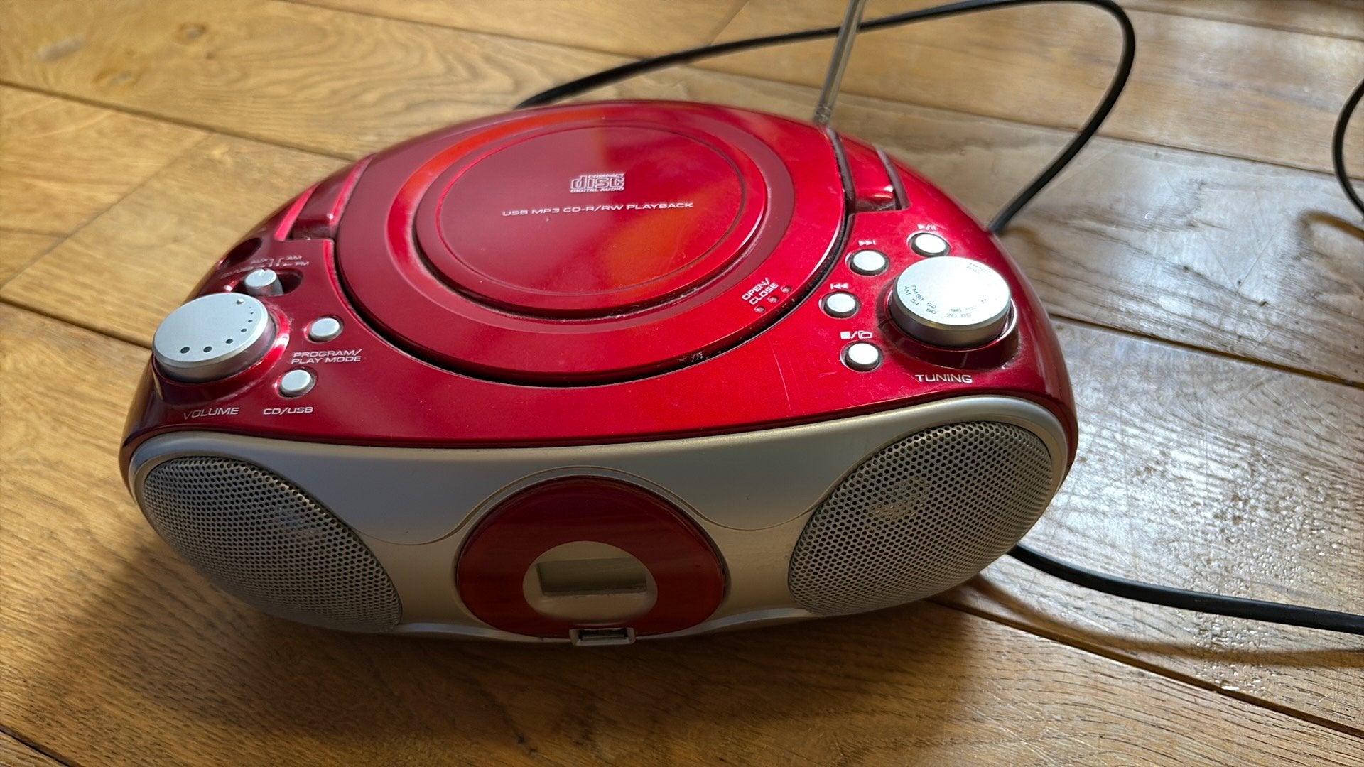 Radio cd speler, Audio, Tv en Foto, Radio's, Ophalen of Verzenden, Gebruikt, Radio, Met cd-speler