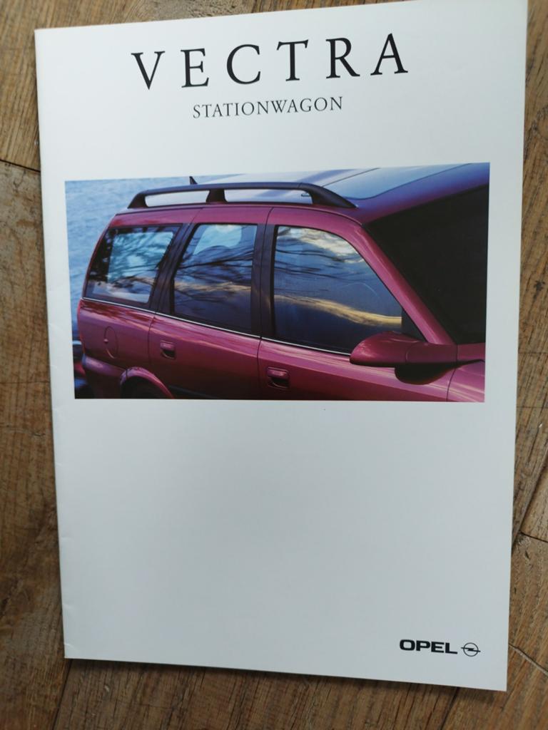 Opel Vectra Stationwagon brochure 1996 (Nederlands), Opel, Zo goed als nieuw, Opel, Ophalen of Verzenden