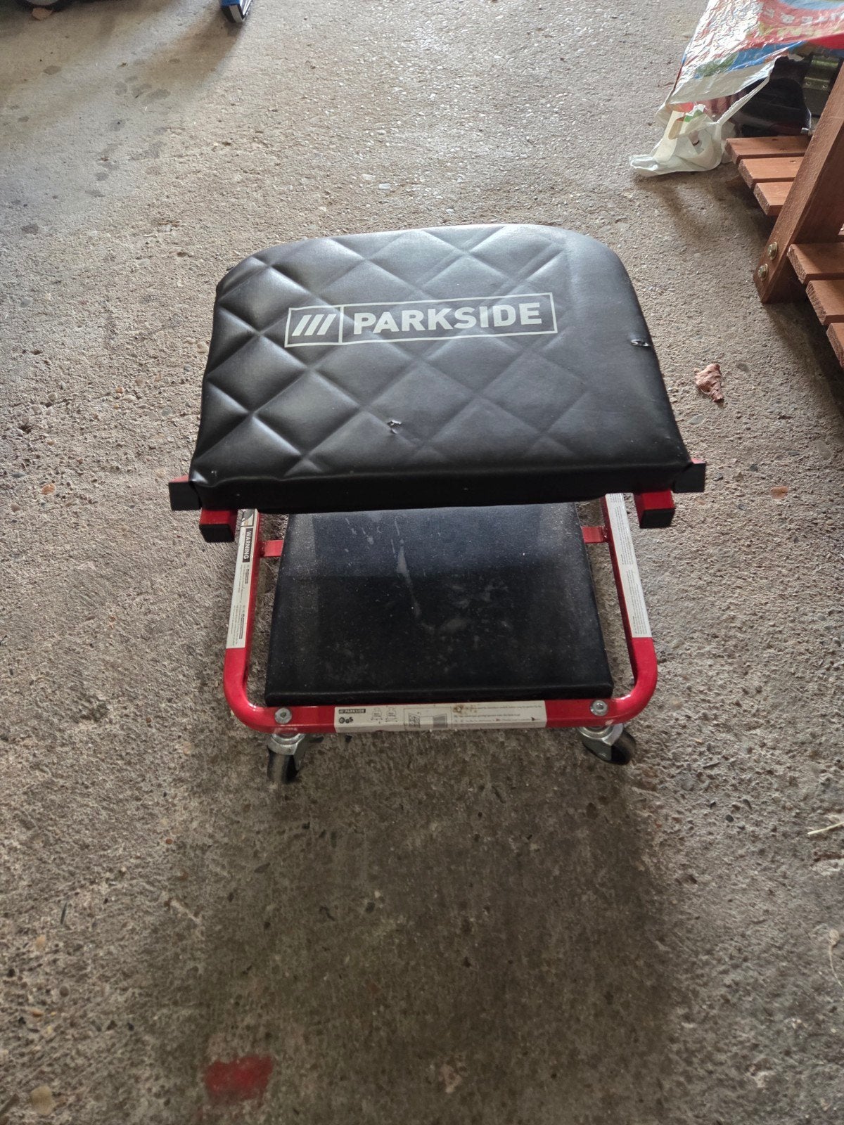 Parkside Werkplaats Kruk / Ligkar, Ophalen, Gebruikt, Minder dan 70 cm